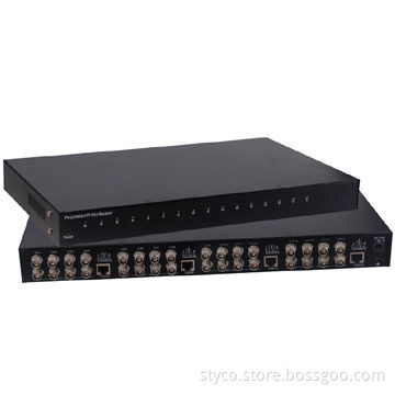 16CH Active Video Receivers with Automatically Distance Self-Adapting, PAL/NTSC Real-time Video